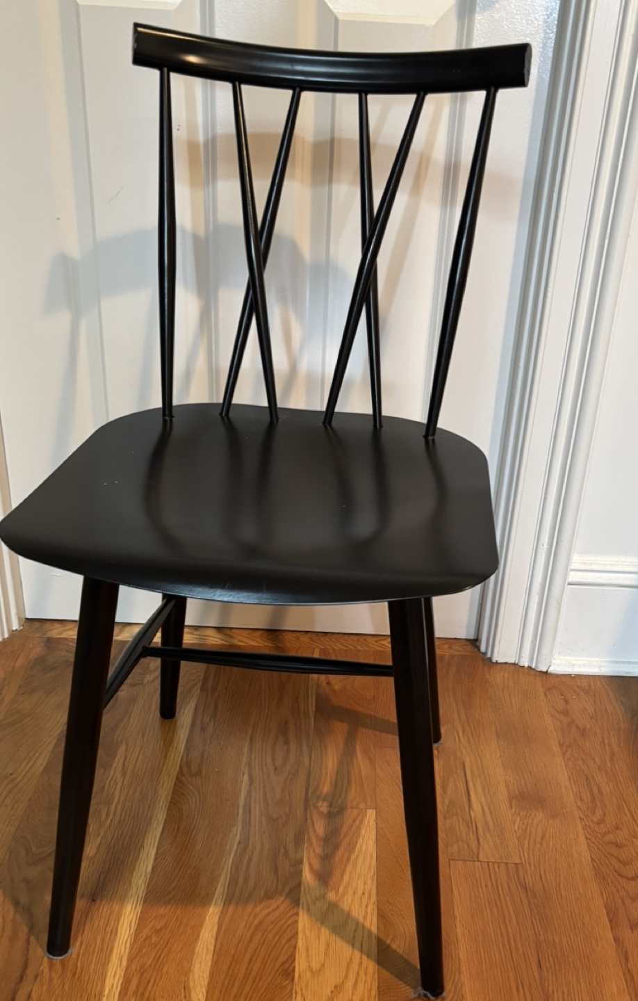 Black Metal Chair
