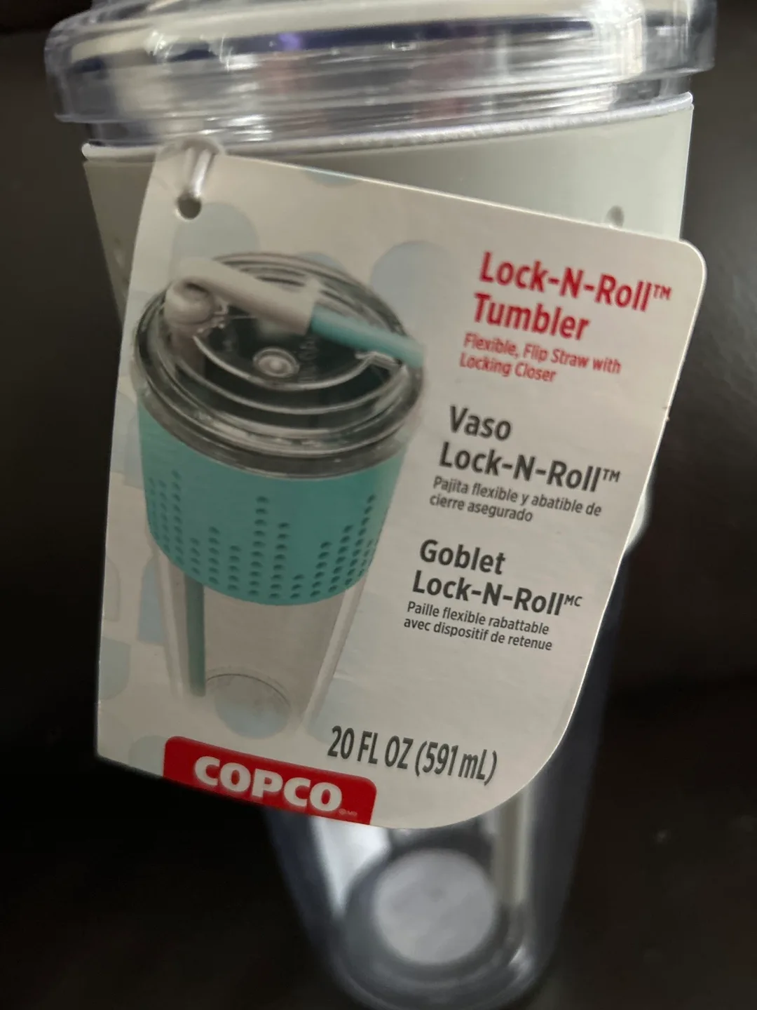 NEW Tumbler with Straw - 20 oz image indicator(3)