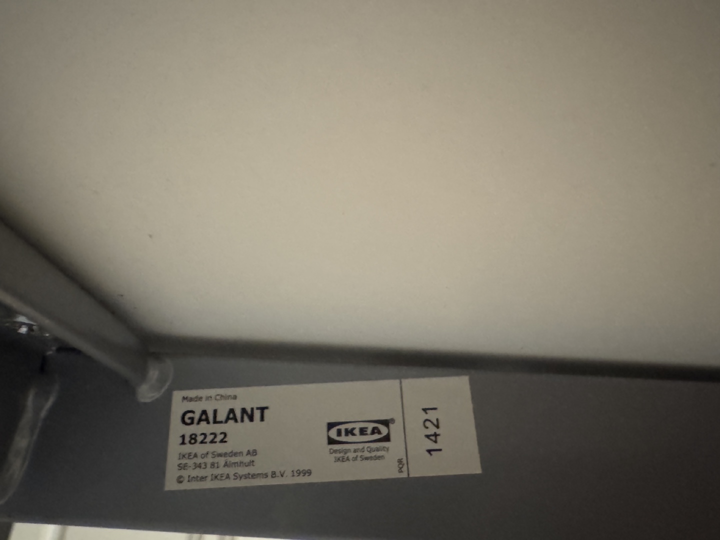IKEA GALANT White Desk - photo 4