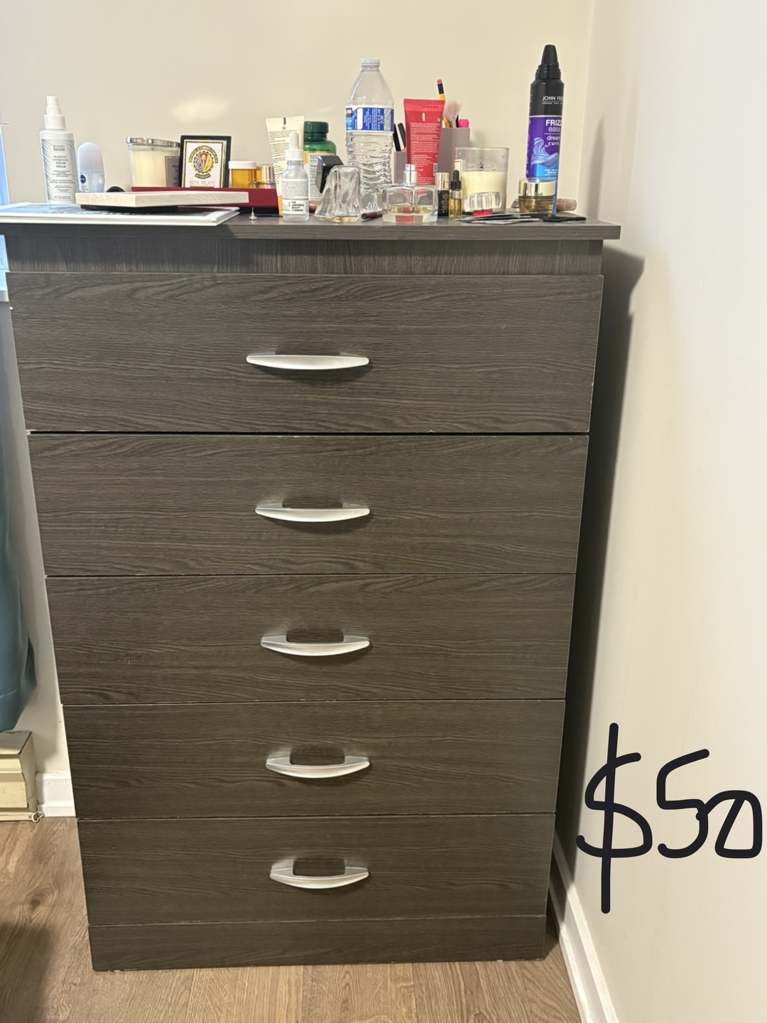Full-Size Box Spring and Two Dressers - photo 5