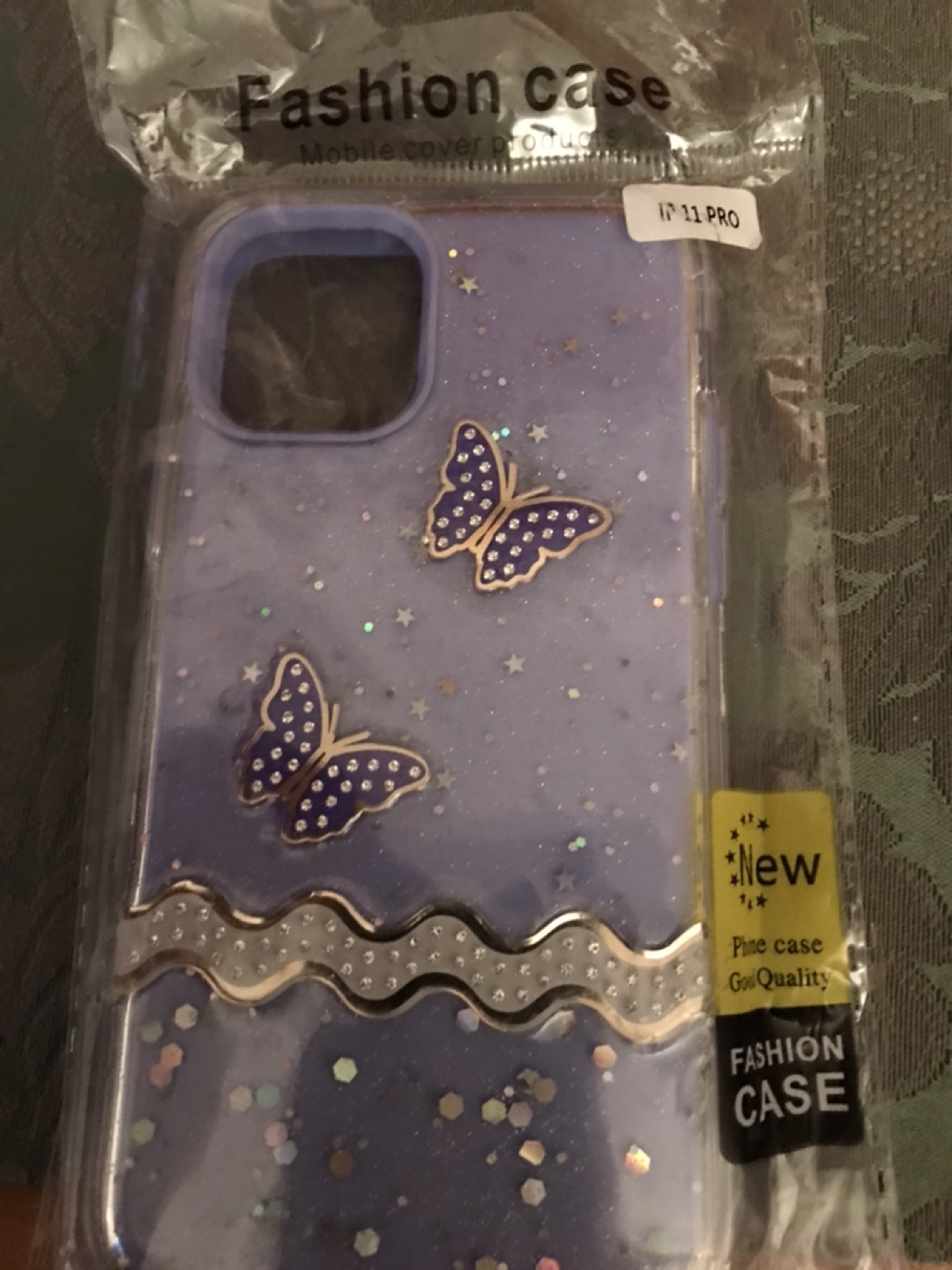 Reserved/ iPhone 11 Pro Glitter Butterfly Phone Case