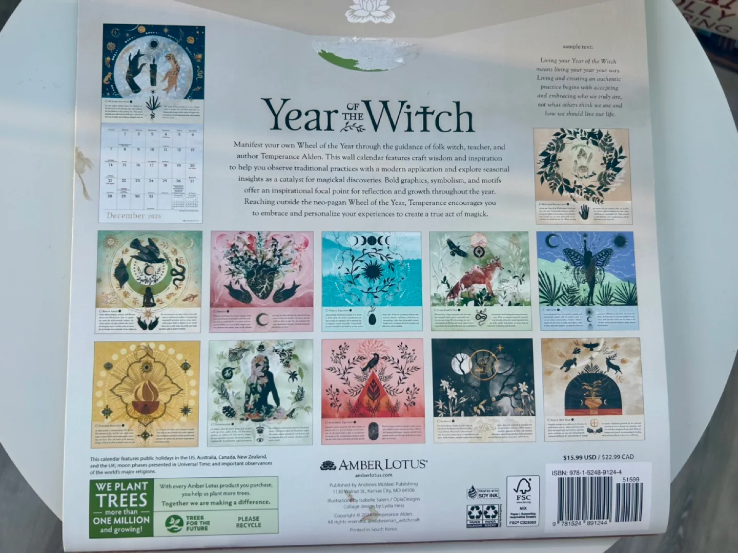 FREE 2025 Year of the Witch Calendar image indicator(2)