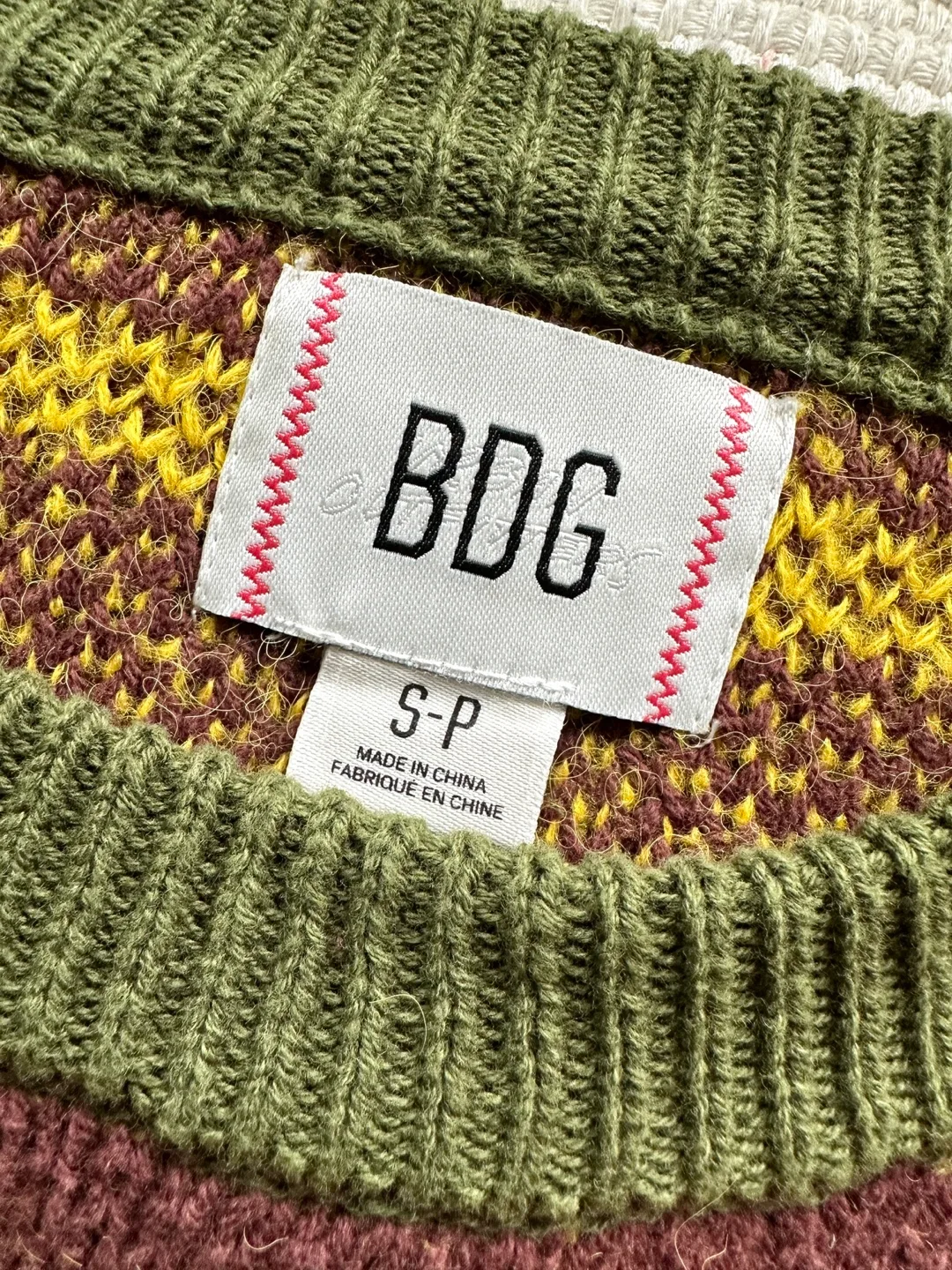 Urban Outfitters Cropped Knit Sweater image indicator(3)