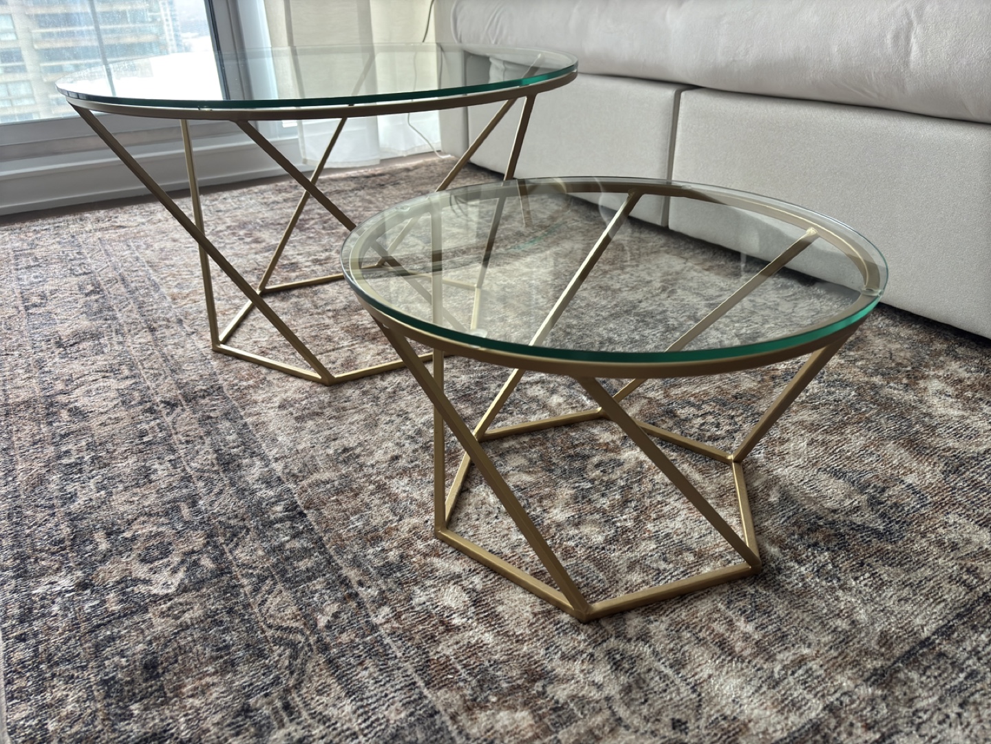 Gold Nesting Tables