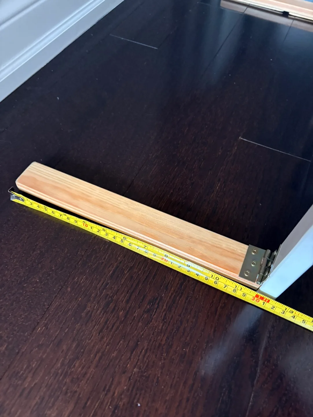 White Wooden Toddler Bed Rail image indicator(5)