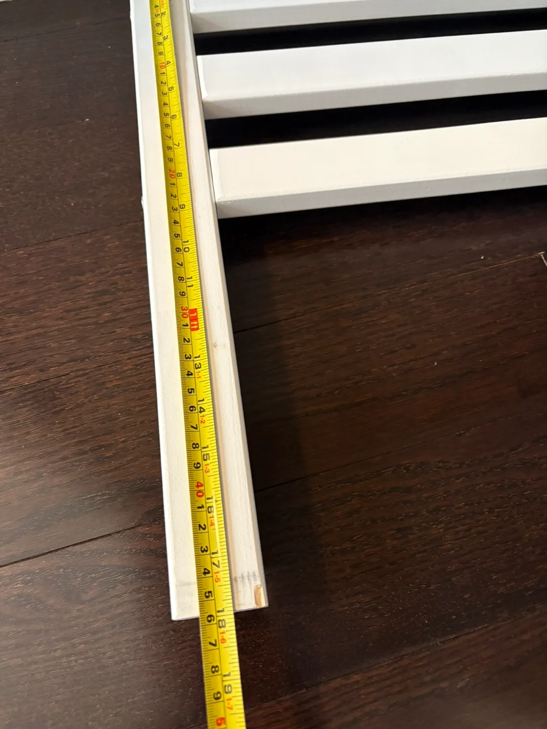 White Wooden Toddler Bed Rail image indicator(4)