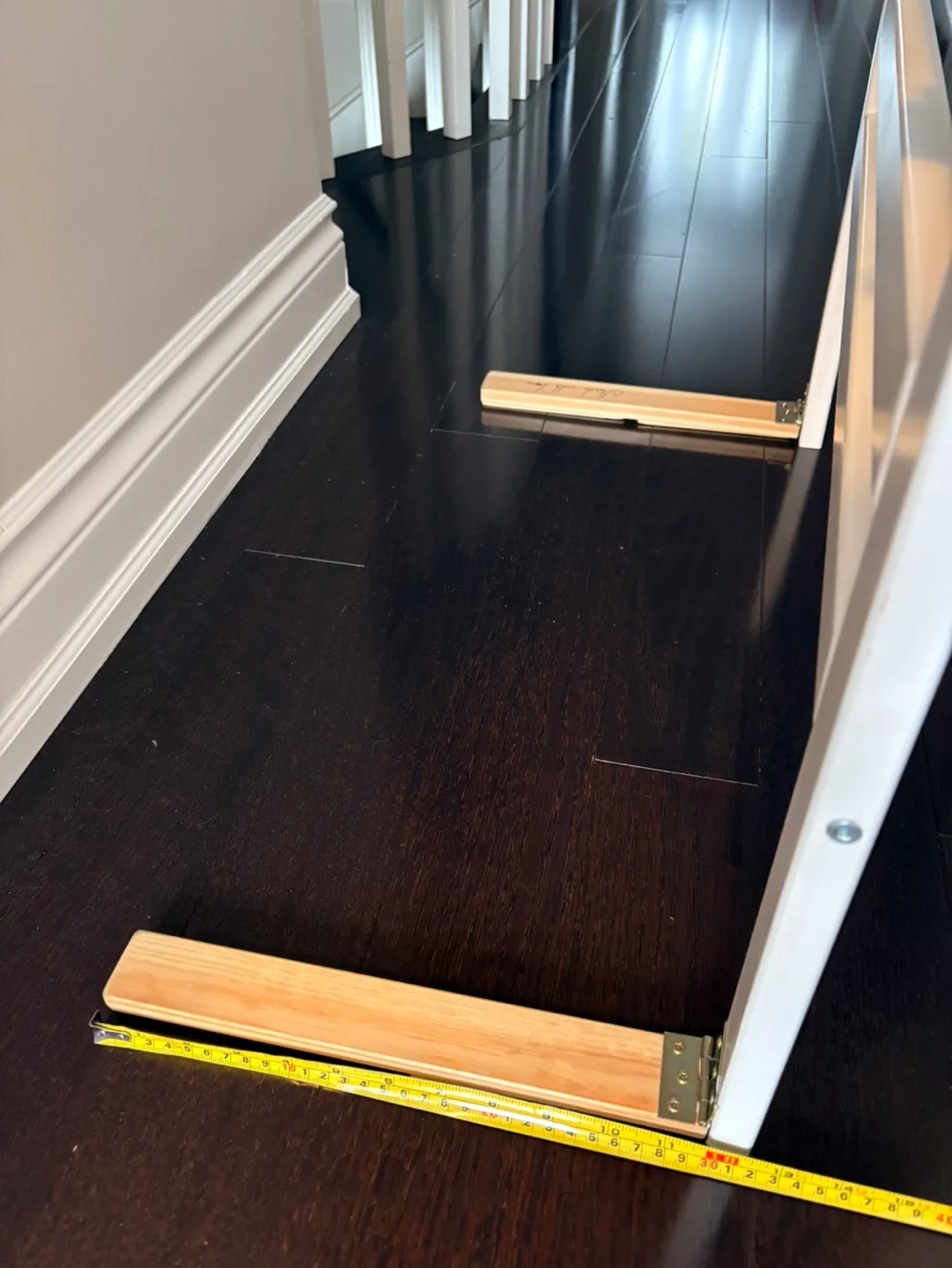 White Wooden Toddler Bed Rail image indicator(2)