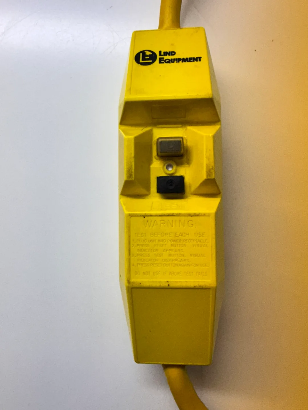 Ground Fault Circuit Interrupter Outlet w/ Extension Cord image indicator(2)