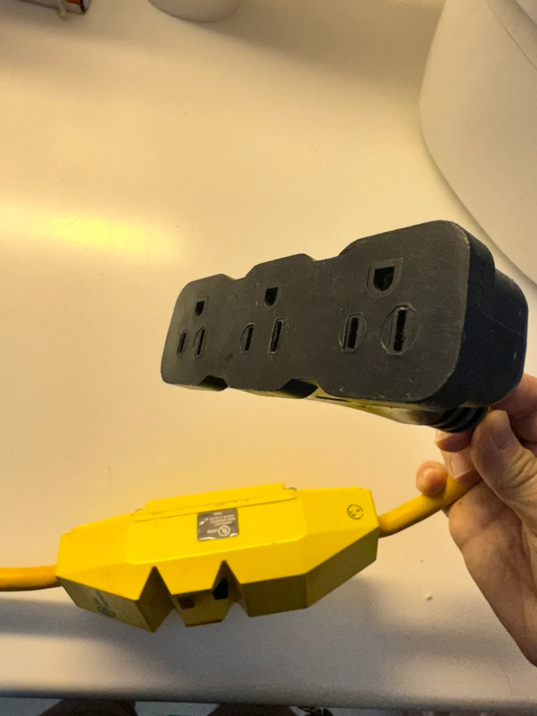 Ground Fault Circuit Interrupter Outlet w/ Extension Cord image indicator(4)