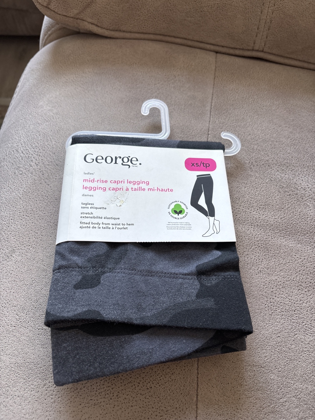 New George XS Capri Leggings - Camo Print
