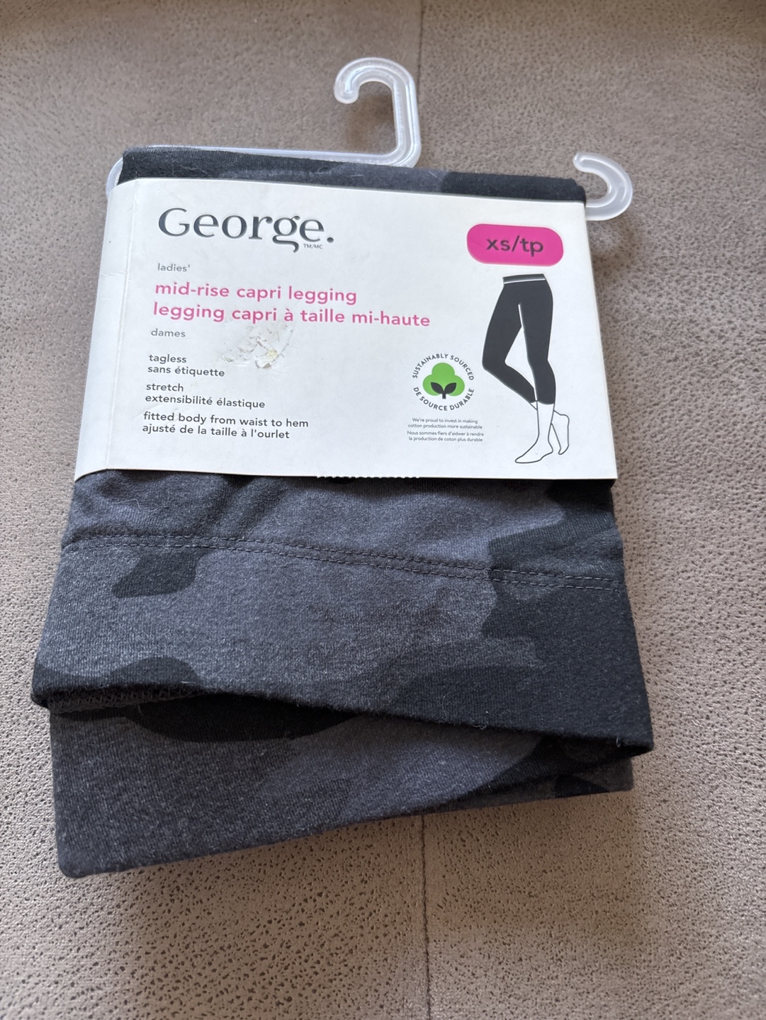 New George XS Capri Leggings - Camo Print - photo 3