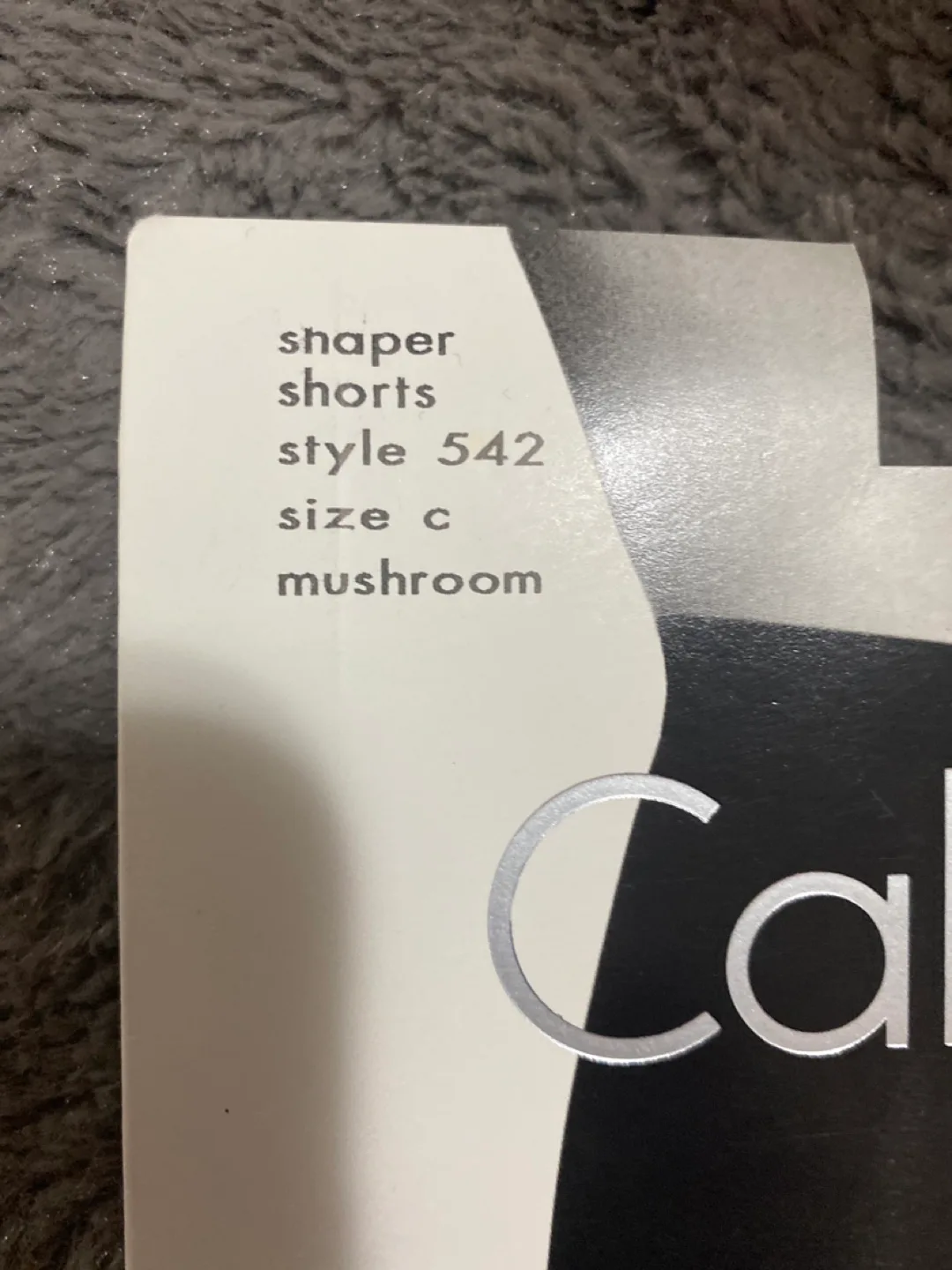 Calvin Klein Shaper Shorts, Size C, Mushroom image indicator(2)