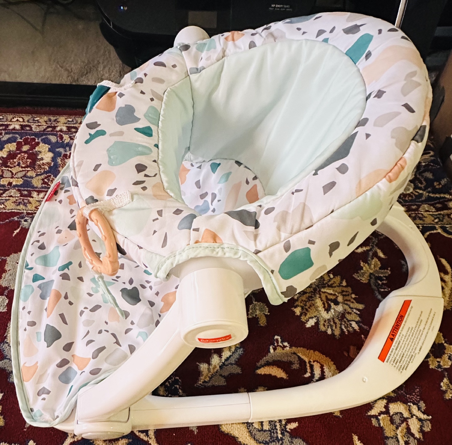 Fisher-Price Sit-Me-Up Floor Seat - Terrazzo Print - photo 3