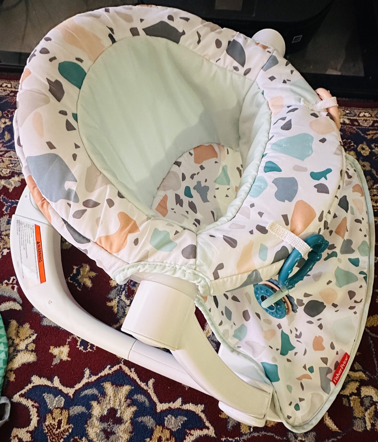 Fisher-Price Sit-Me-Up Floor Seat - Terrazzo Print - photo 5