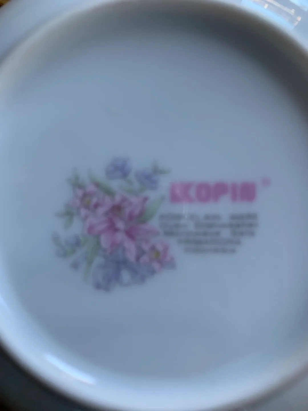 Floral Dinnerware Set - Plates, Bowl, Cup & Saucer image indicator(9)