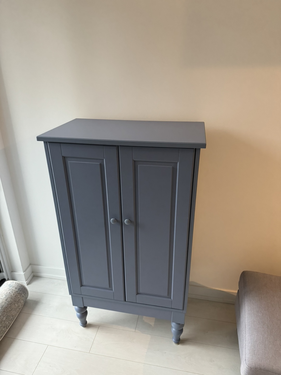 Pale Blue IKEA Isala Cabinet 3 Shelves - photo 2