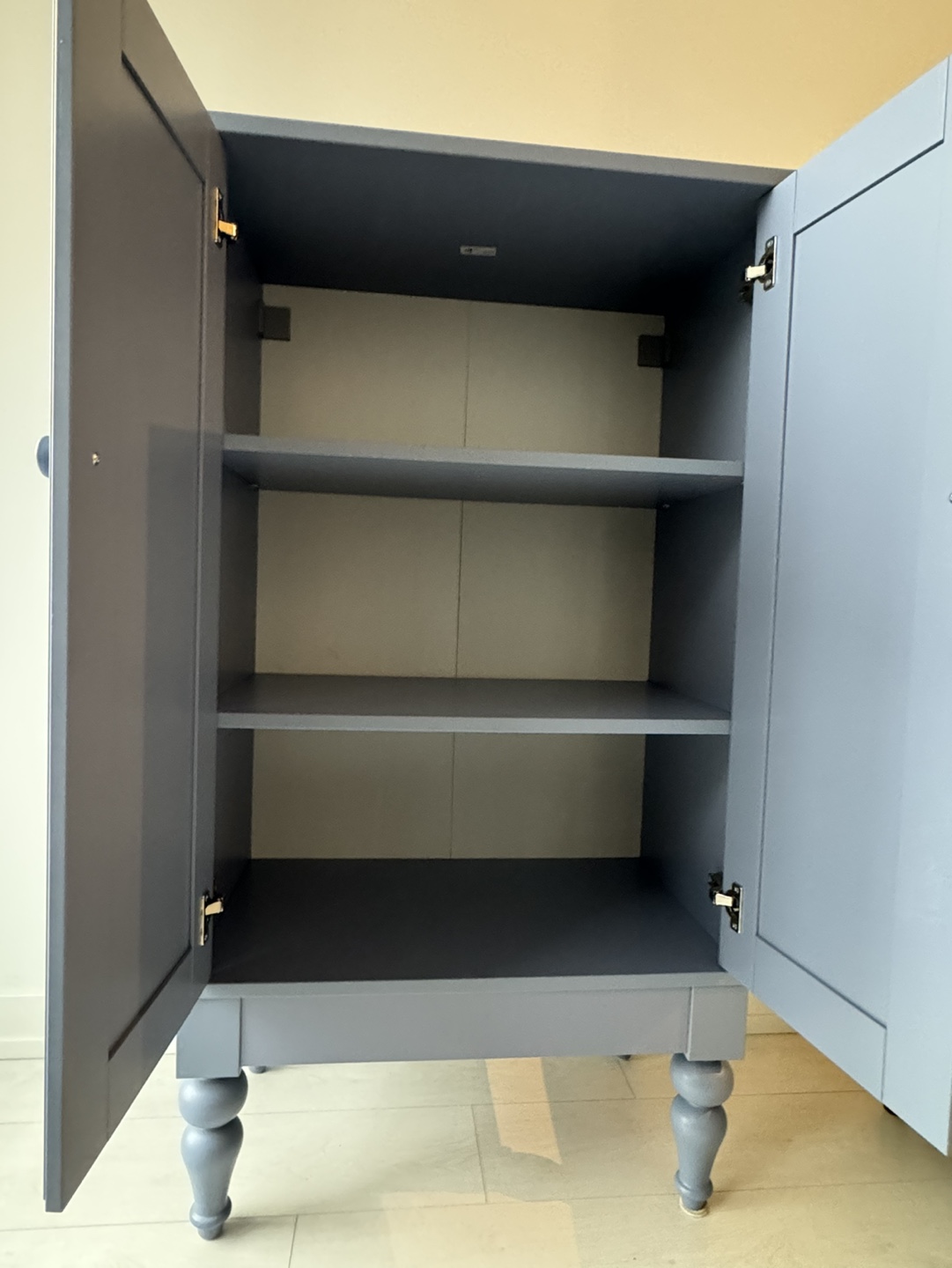 Pale Blue IKEA Isala Cabinet 3 Shelves - photo 5