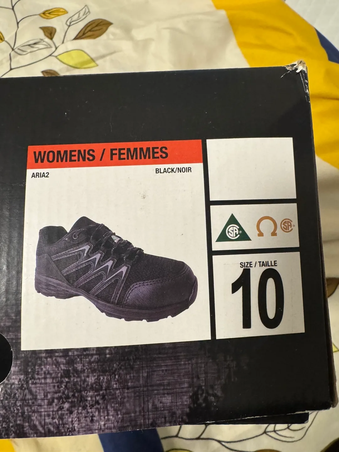 Workload Comfort X5 Women's Size 10 Black Safety Shoes image indicator(2)