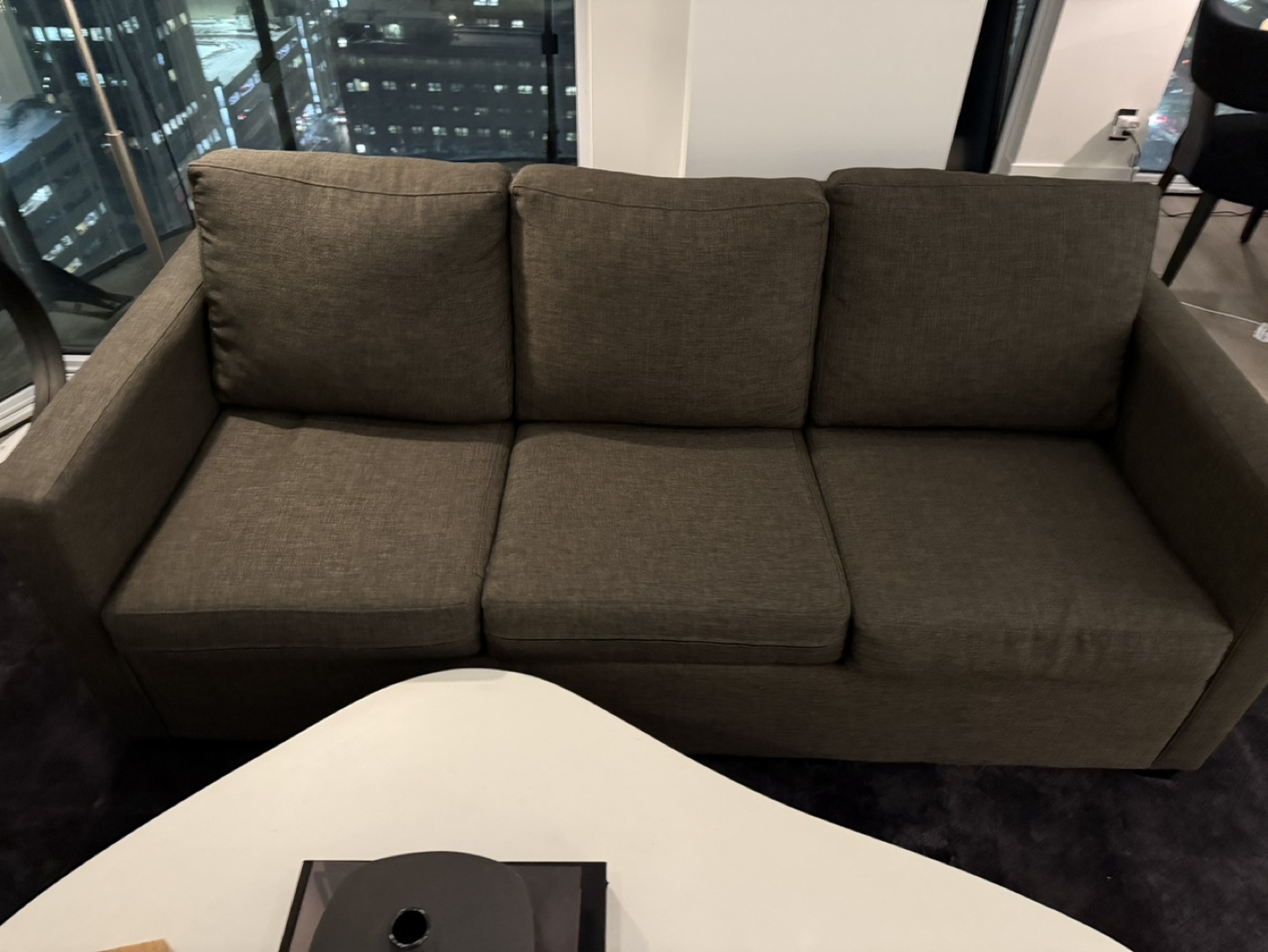 Dark Grey Sofa Queen Bed - photo 3