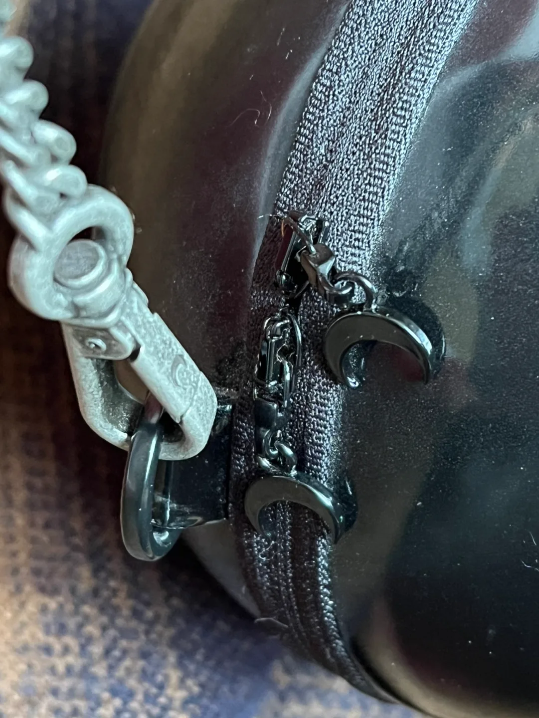 Marine Serre Black Sphere Bag image indicator(5)