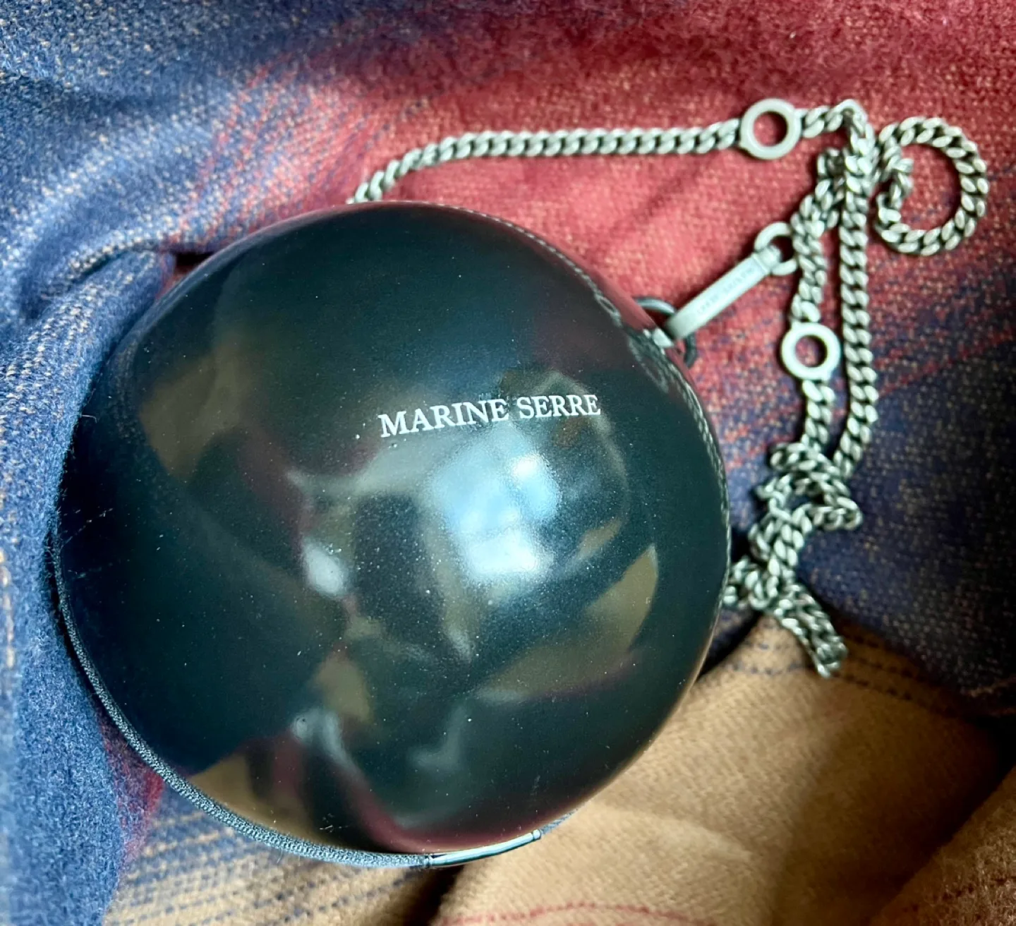 Marine Serre Black Sphere Bag image indicator(2)