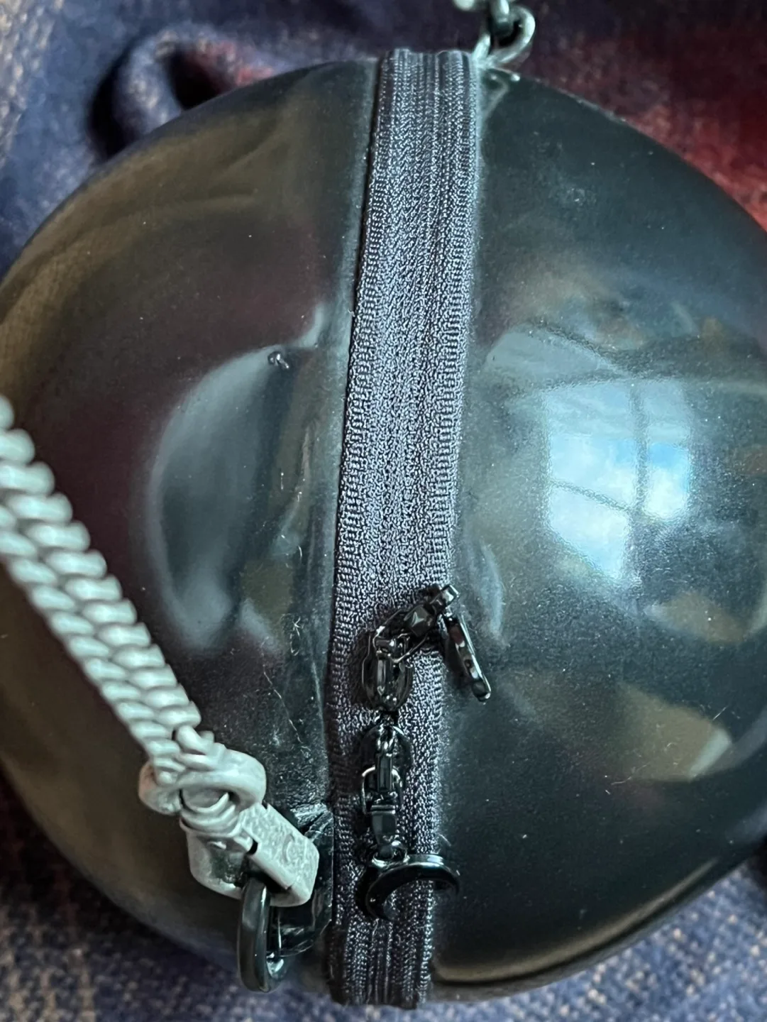 Marine Serre Black Sphere Bag image indicator(9)