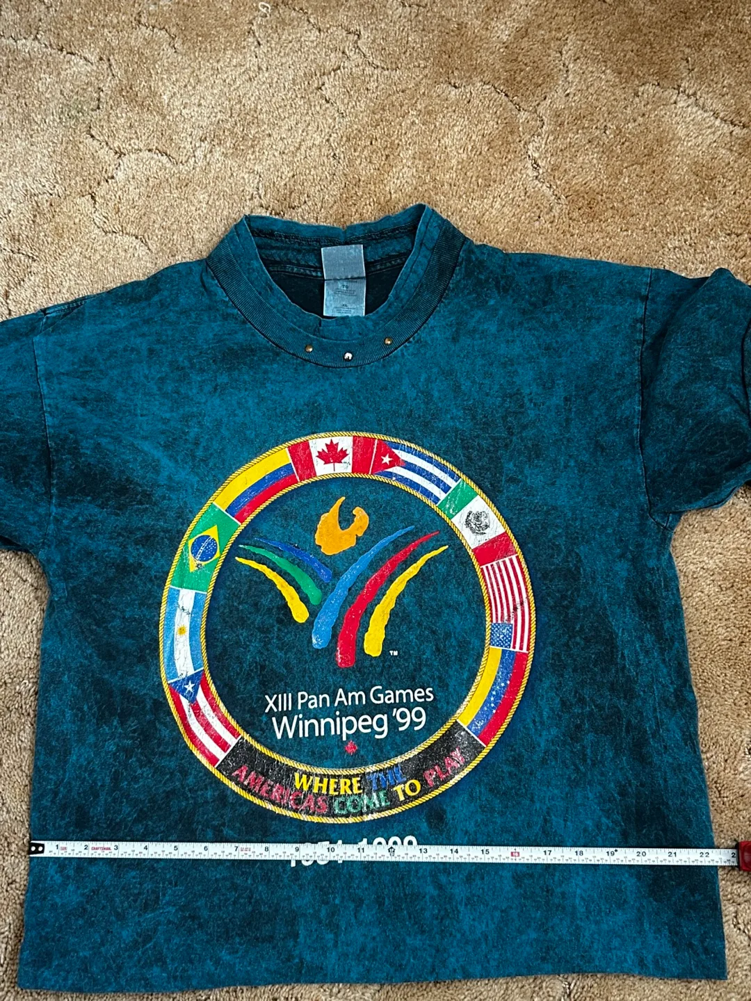Vintage 1999 Pan Am Games Winnipeg T-Shirt image indicator(5)