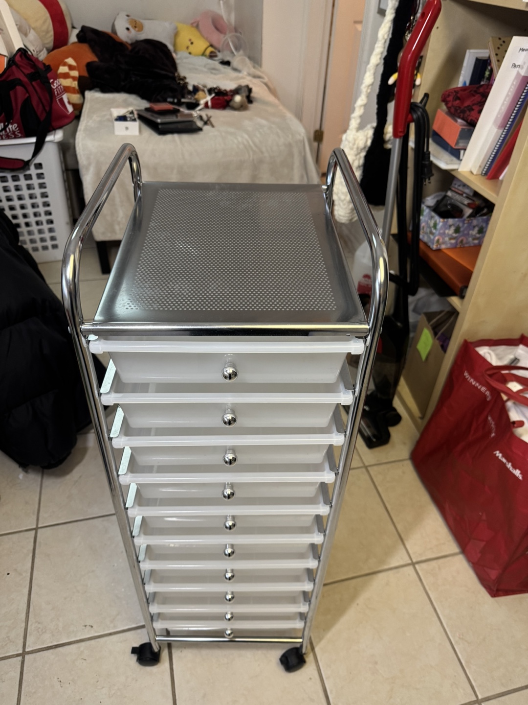 10- Drawer Rolling Storage Utility with wheels - photo 3