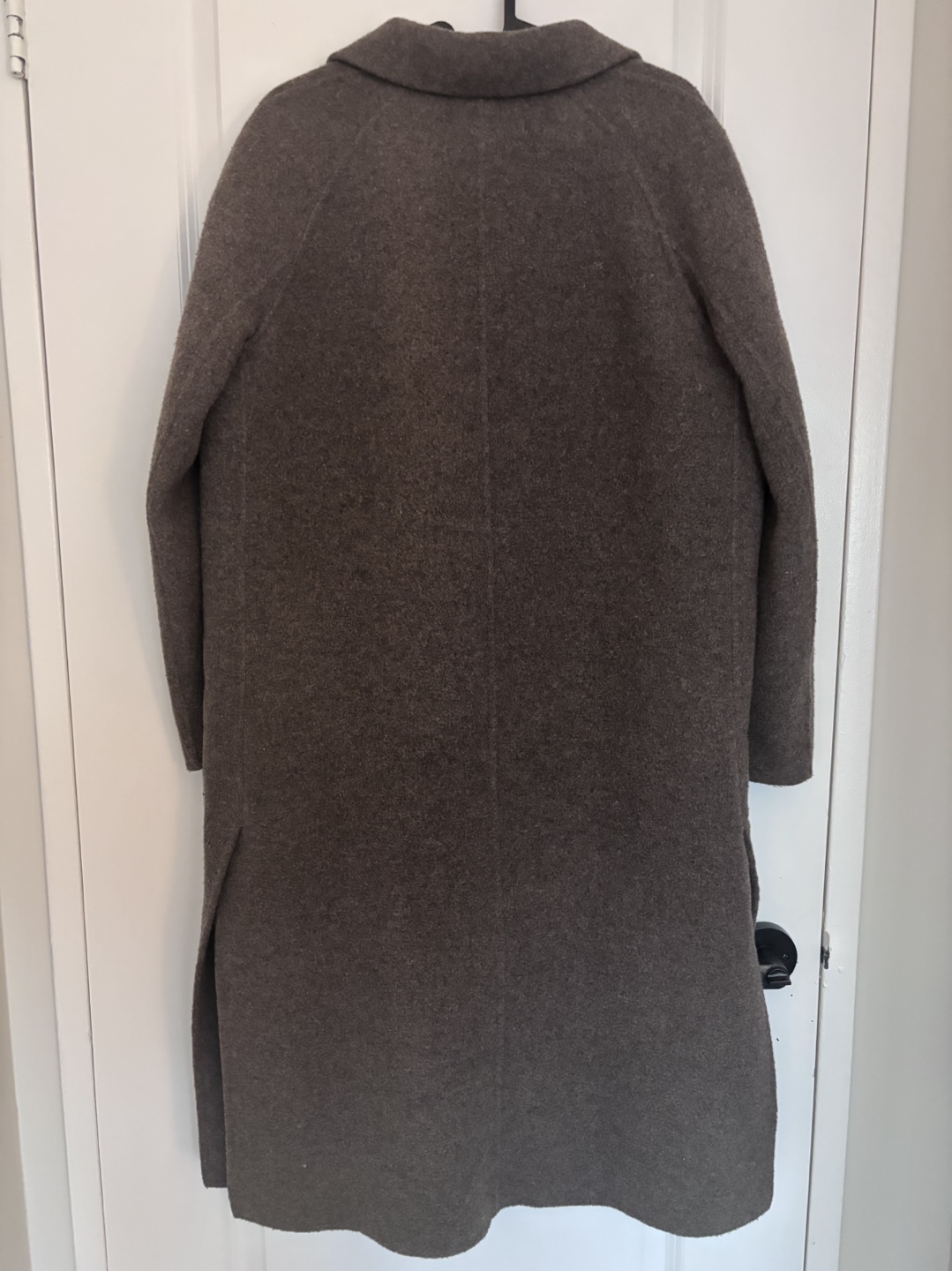 Super cozy light winter wool coat_44 size - photo 2