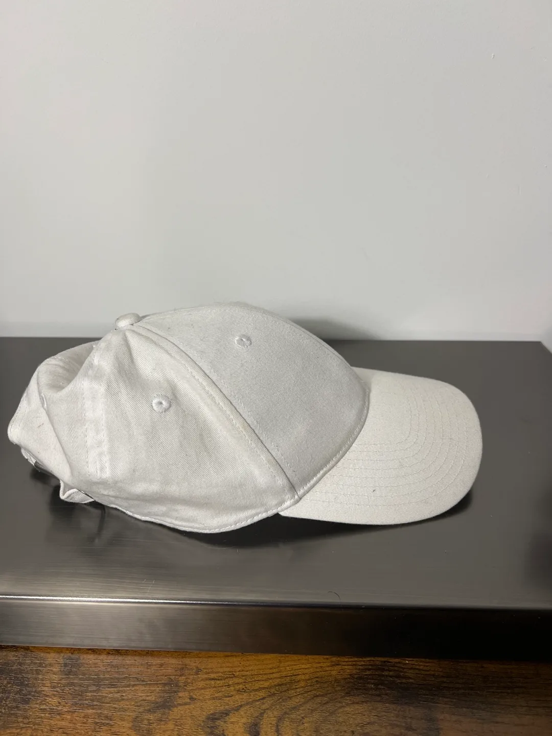 White H&M Baseball Cap thumbnail