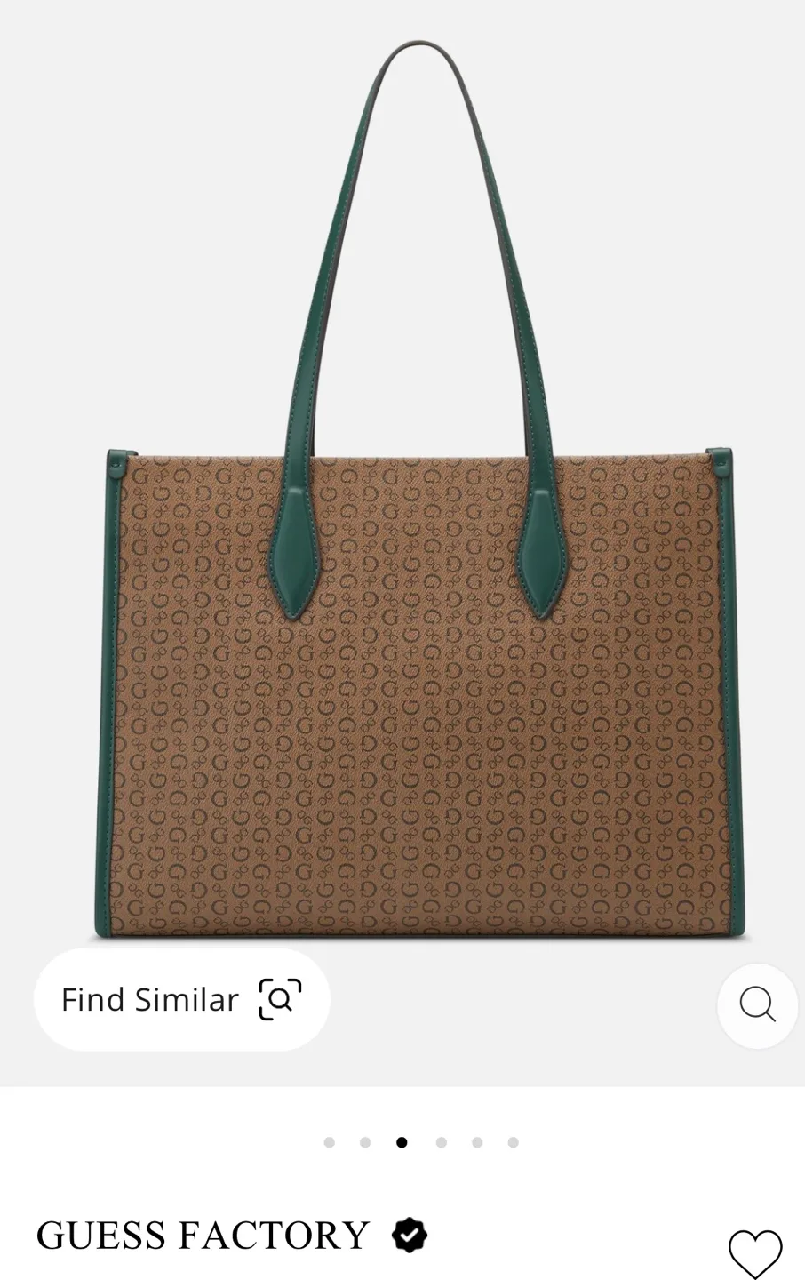 Guess Factory Ines Carryall Tote Bag image indicator(3)