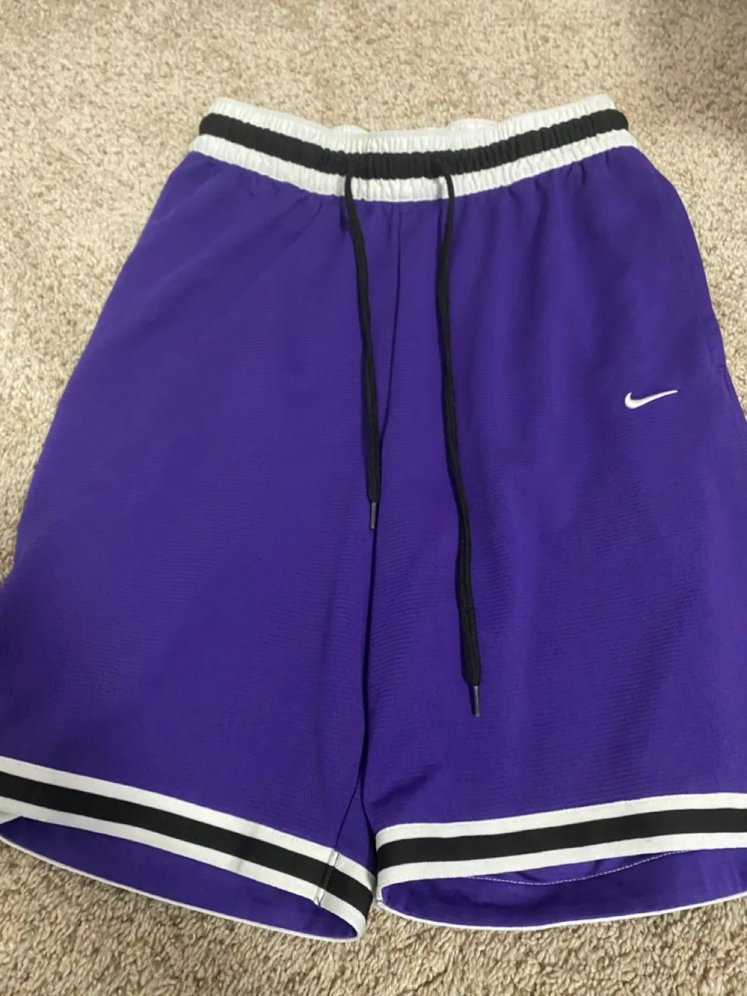 Nike Purple Basketball Shorts thumbnail