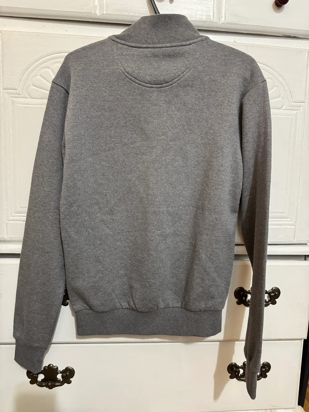 U.S. Polo Assn. Men's XS Grey 1/4 Zip Sweatshirt image indicator(2)