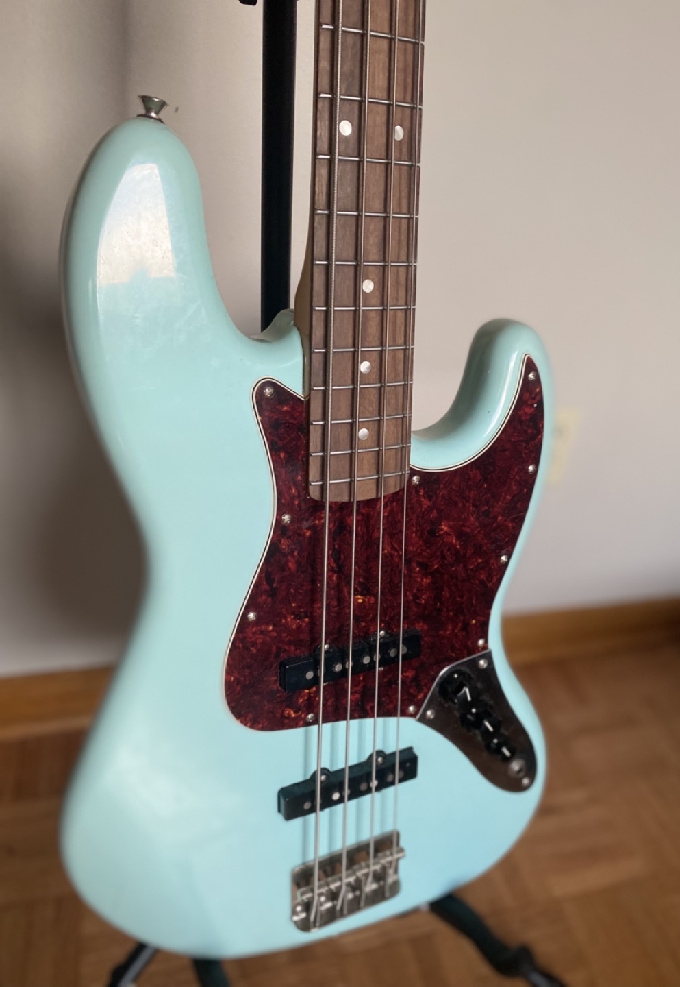 Squier by Fender Classic Vibe 60's Jazz Bass - Daphne Blue - photo 4