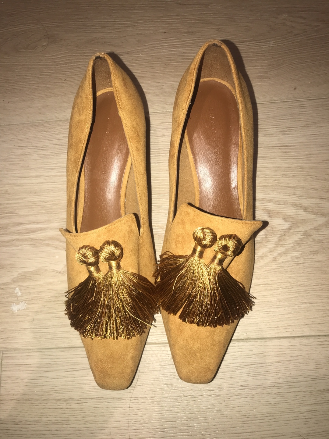 C&K Mustard Yellow Tassel Loafers - photo 2