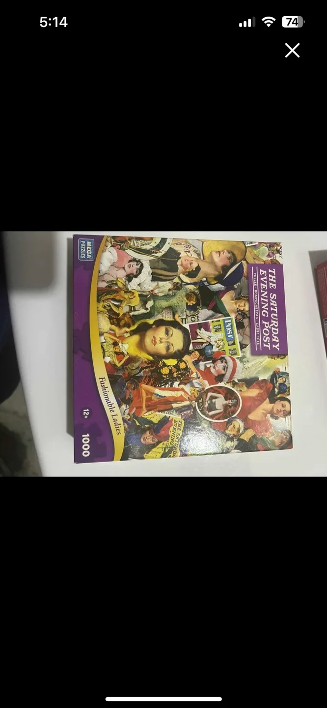 Three 1000-Piece Jigsaw Puzzles image indicator(2)