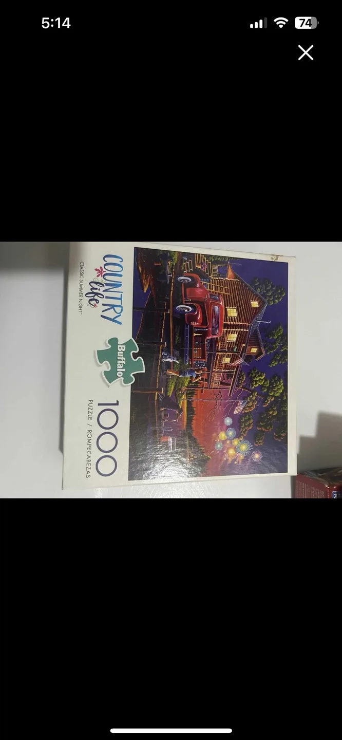 Three 1000-Piece Jigsaw Puzzles image indicator(3)