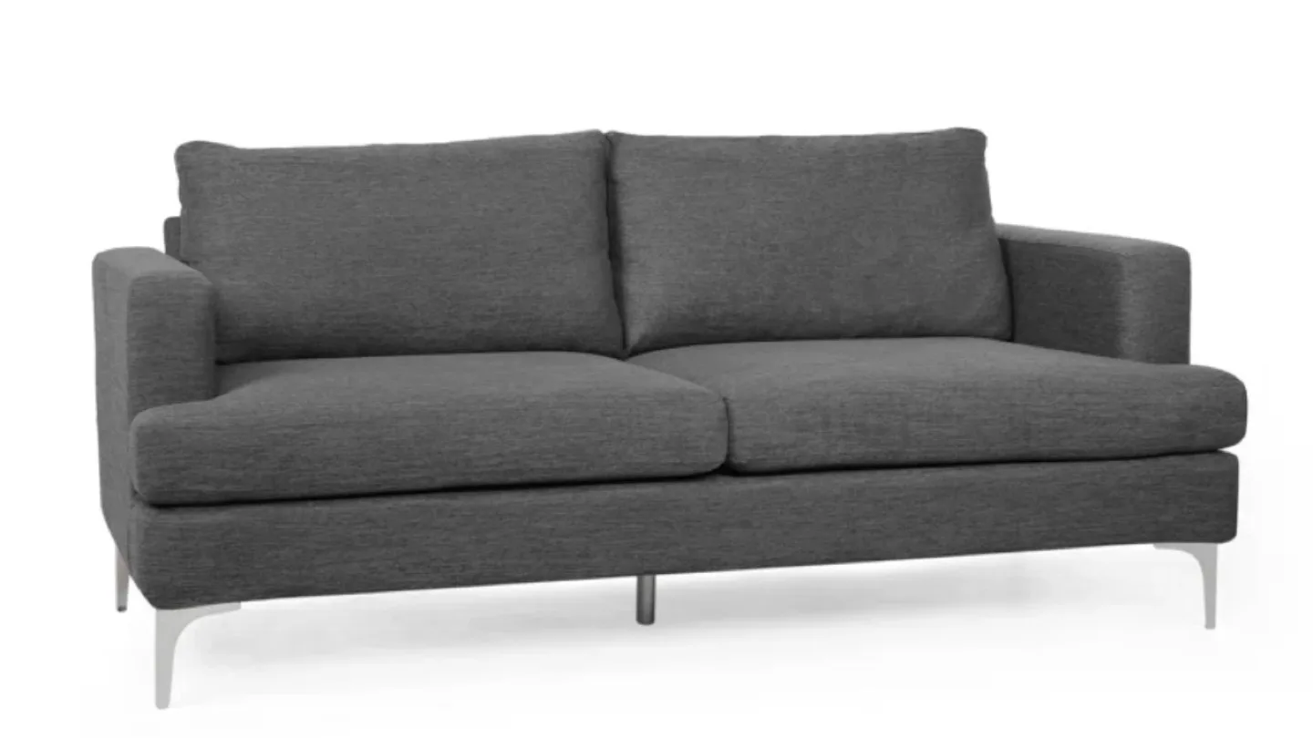 Modern Grey Fabric Sofa image indicator(3)