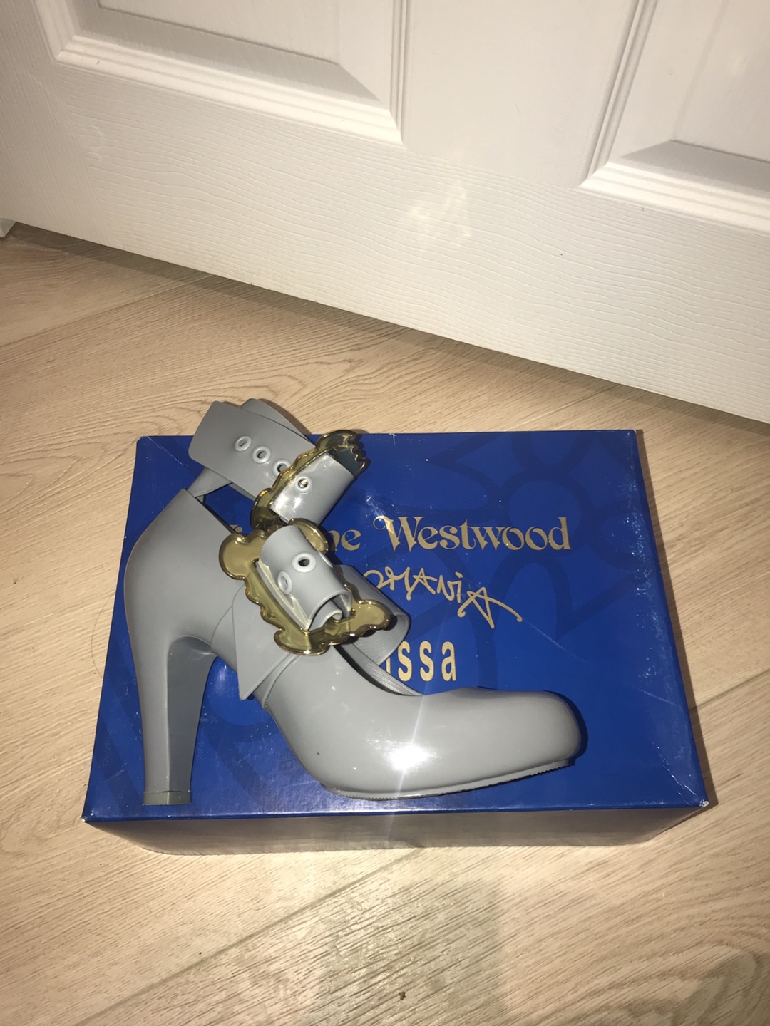[New] Vivienne Westwood Melissa Lady Dragon Heels - Grey