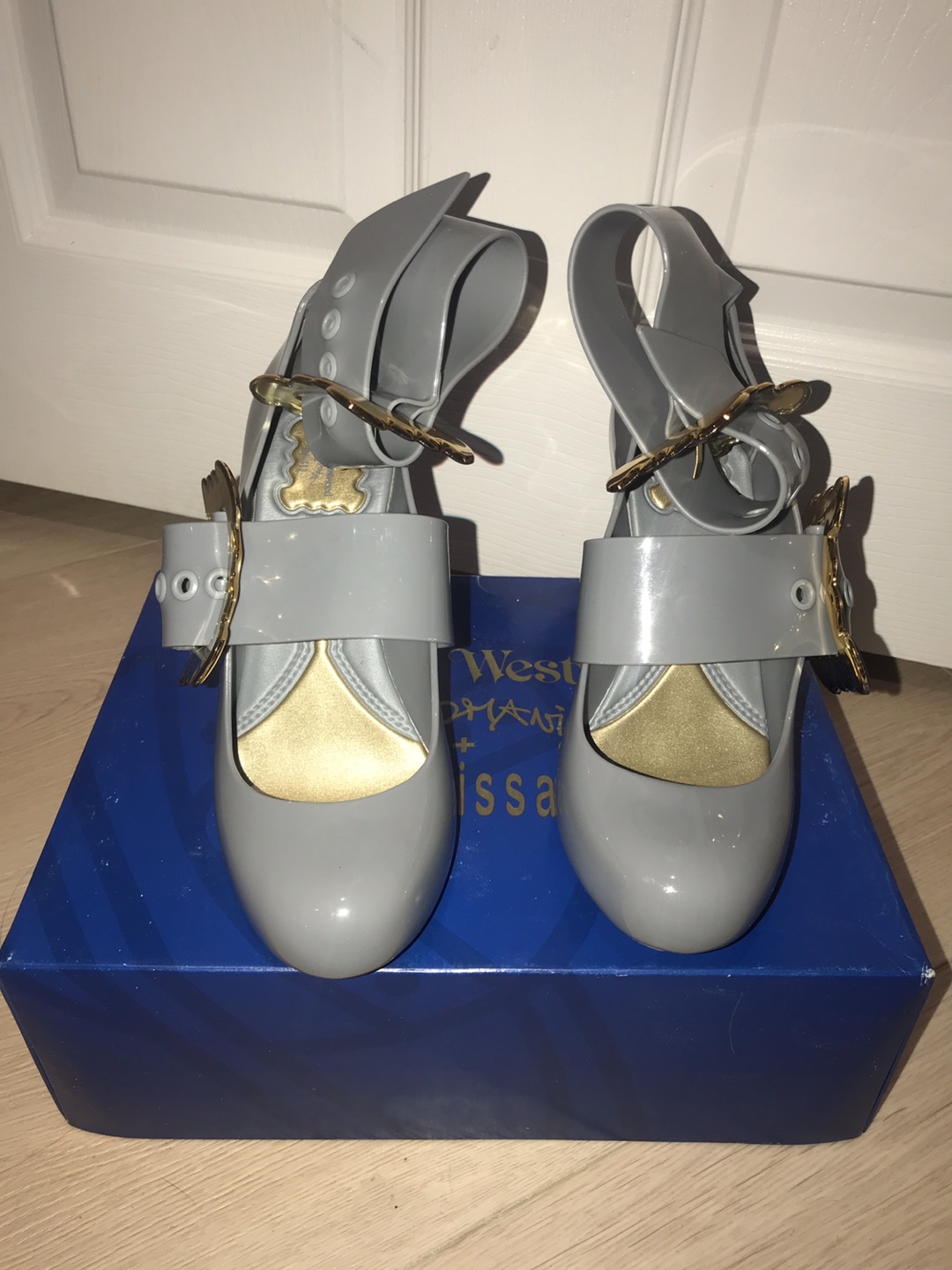 [New] Vivienne Westwood Melissa Lady Dragon Heels - Grey - photo 2