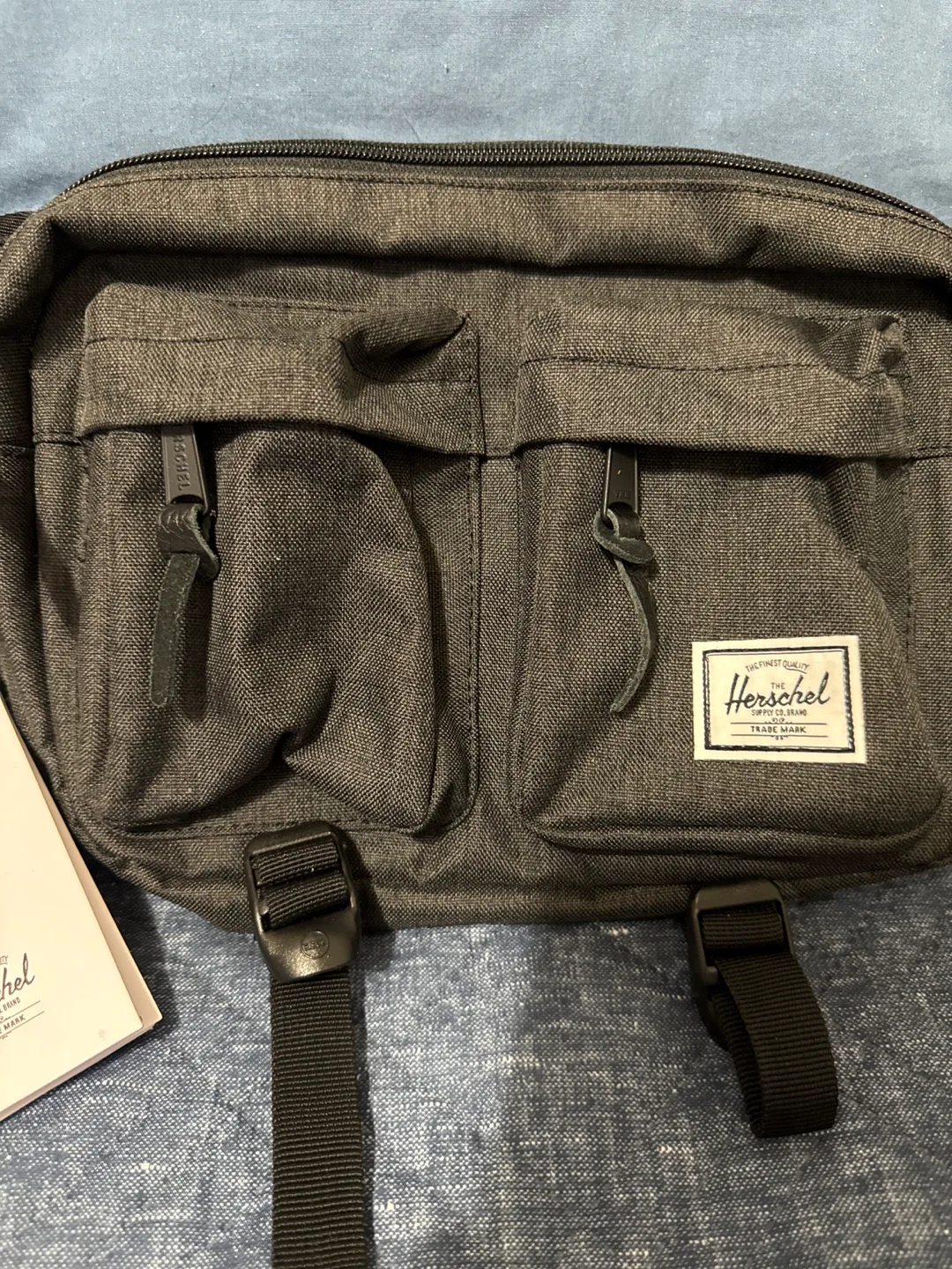 New Herschel Fourteen Hip Pack - Dark Grey image indicator(2)