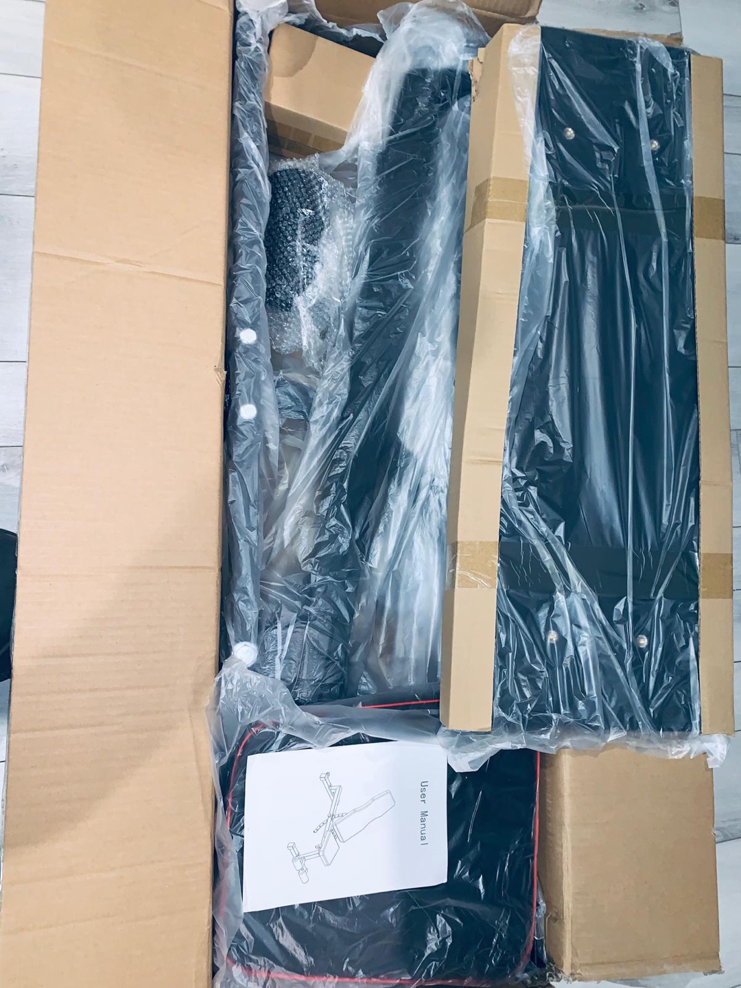 Brand new in box, Ajmori 1200LB Weight Bench, - photo 2
