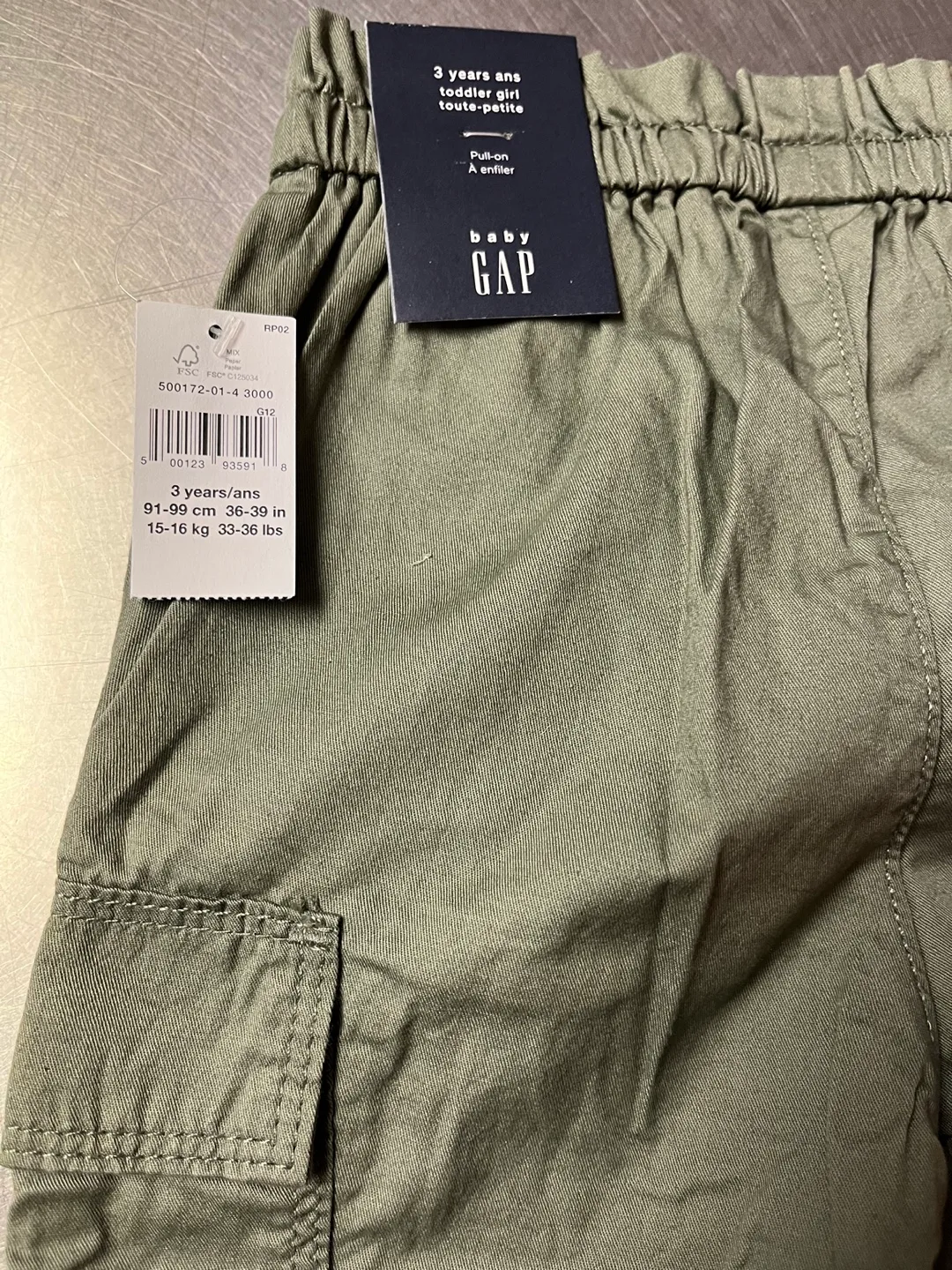 BRAND NEW Gap pull on pants for girls image indicator(2)