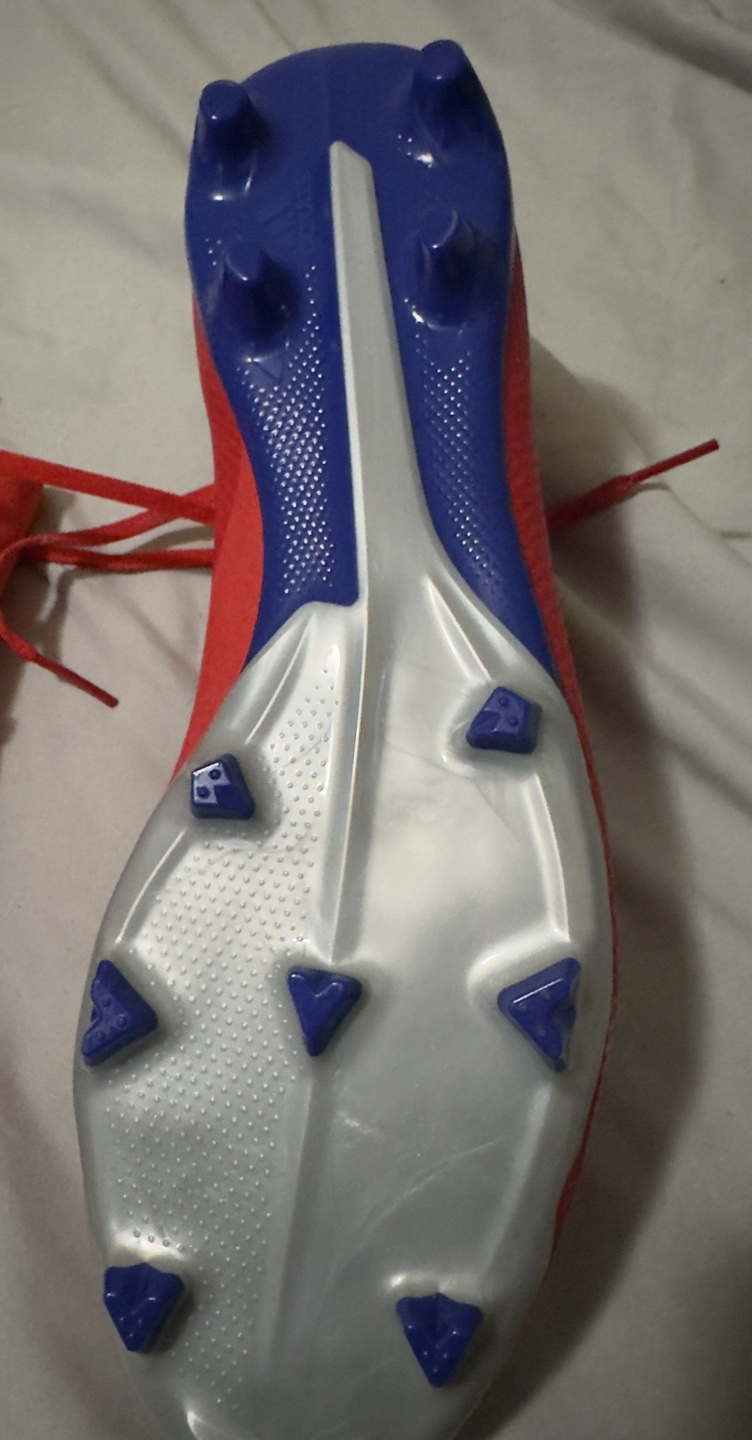 Adidas X 18.3 Firm Ground Soccer Cleats - Red/Blue - photo 4