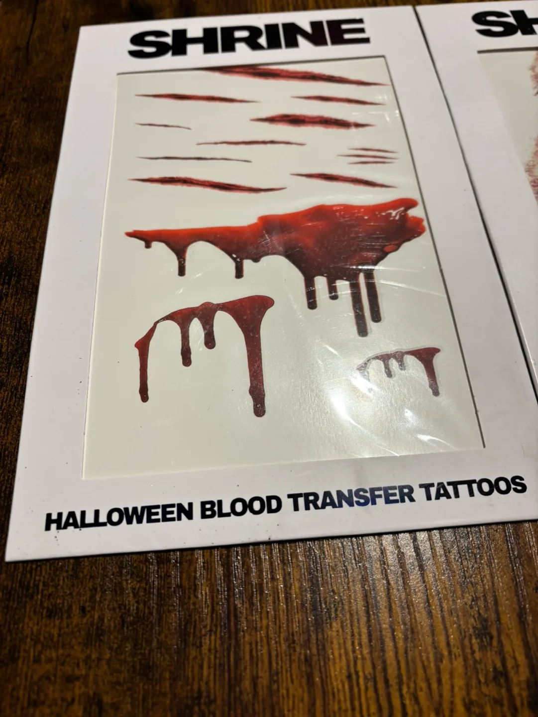 SHRINE Transfer Tattoos - 2 packages image indicator(3)