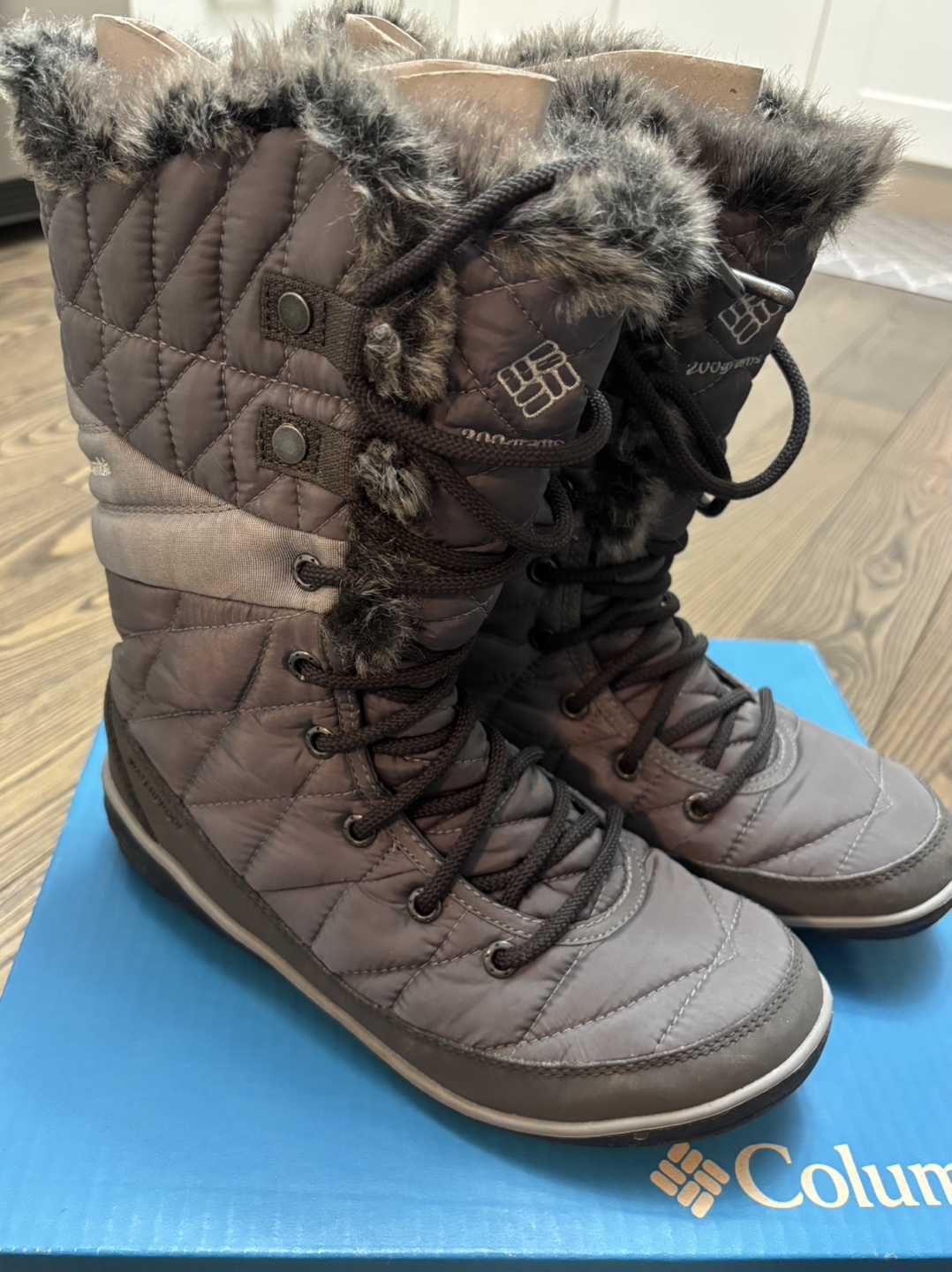 Women's Columbia Omni-Heat™ Waterproof Winter Boots - Size 7