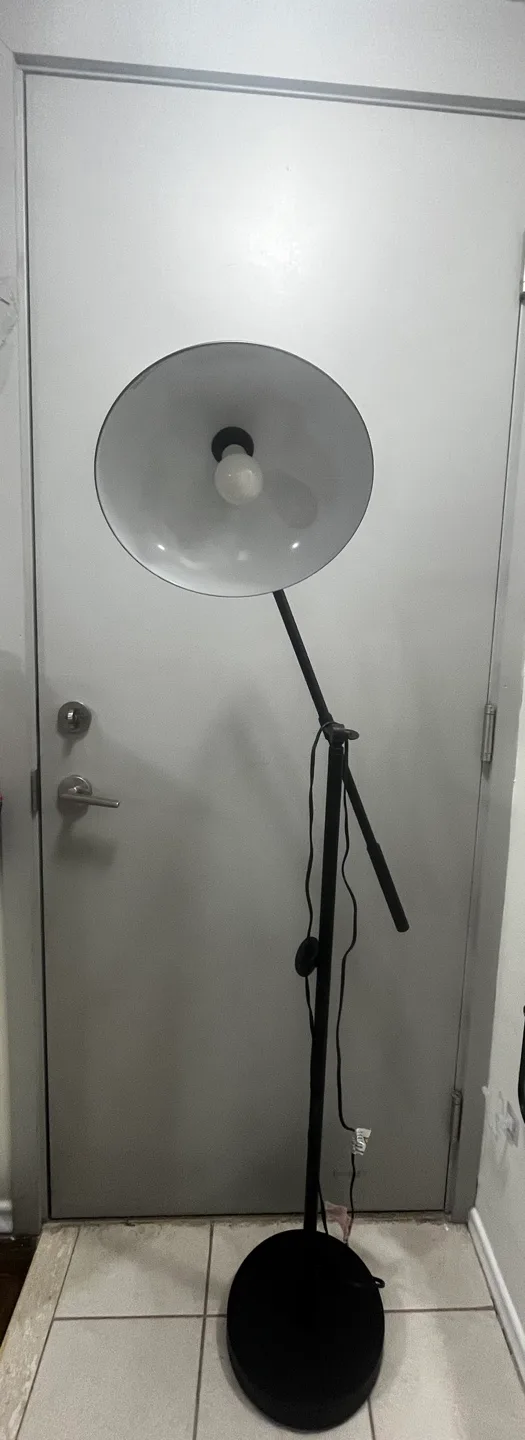 IKEA FADO Floor Lamp - Black image indicator(2)