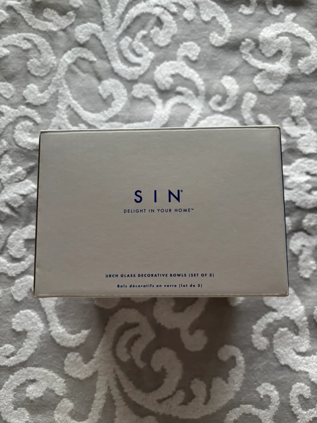 SIN - Urch Glass Decorative Bowls - Set of 3 image indicator(7)