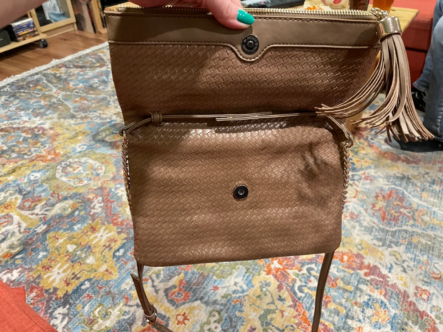 Signature woven crossbody bag image indicator(2)