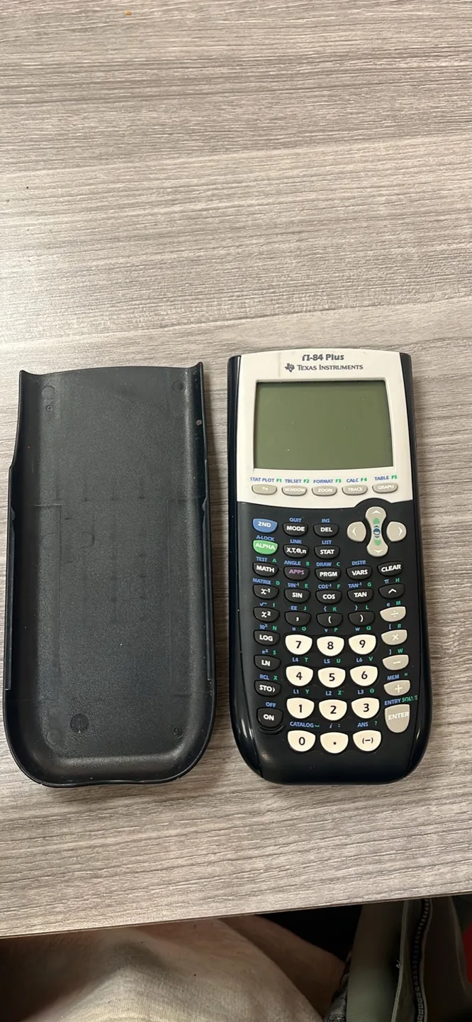 Texas Instruments TI-84 Plus Graphing Calculator with Hard Case thumbnail